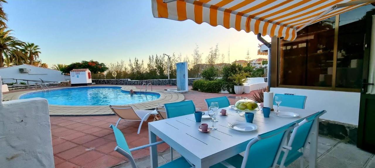 Arguineguin, Two Bedrooms Bungalow, Pool & Wifi Extérieur photo